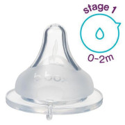 Náhradní savička pro kojeneckou láhev 2 ks b.box