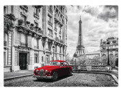 Puzzle 70x50 cm Červené auto 1000 dílků