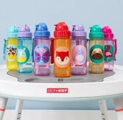 Zoo tritan Láhev s brčkem 355 ml 12m+ Skip hop