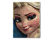 Mozaika z portrétu - Pixel Photo Frozen
