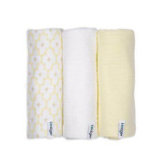 Swaddler Solid Matcha 3 balení 70 x 70 cm Lodger