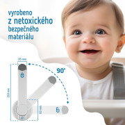 Bezpečnostní zámek toaletního sedátka Sipo