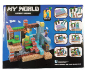 Velká magnetická stavebnice Minecraft Iron Diamond Gold TNT 220 ks