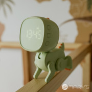 Budík robotický - dino zelený Mary's 