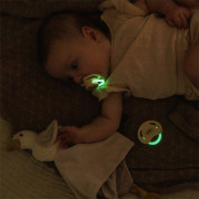 Dudlíky silikonové symetrické 0 - 6 m, 2 ks BabyOno