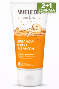 2v1 Sprchový krém a šampon Šťastný pomeranč 150 ml Weleda