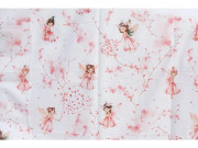 2dílné povlečení do postýlky Víla 135 x 100 cm růžové Scarlett