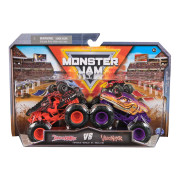 Monster Jam - sběratelský kovový model auta Monster Truck, set 2 modelů, 1:64