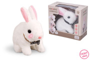 Králík chodící s efekty 16 cm český obal