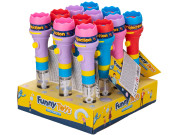 Bublifuk - projektor na baterie a se světlem 8 obrázků 20,5 cm