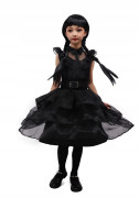 Dětský kostým Wednesday s parukou