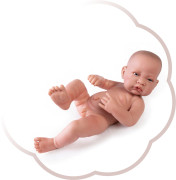 Realistická panenka miminko s celovinylovým tělem 42 cm Lui 50409 Antonio Juan