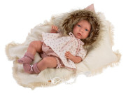 New Born 74022 Llorens - realistická panenka miminko se zvuky - 42 cm