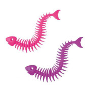 Rybí kostra 23 cm sliz natahovací antistresová elastická 