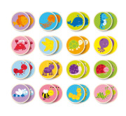 Dřevěné pexeso - zvířátka