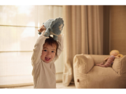 Křeslo dětské Beanbag Corduroy Jollein