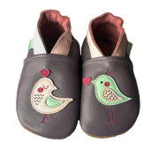 Kožené capáčky Barefoot Vel. XXL (2-3 roky) Hopi Hop