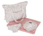 Přebalovací taška pro panenky Soft Flowers Little Dutch