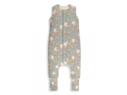 Celoroční spací pytel s nohavicemi Vintage Animals Sleepee Sky Blue/Cream