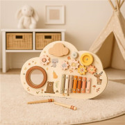 Activity Board Montessori Zvířátka Baby Mix