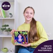 OKTO Modelování Malý svět v rámečku motiv "Netopýr"