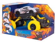 Roadblasters kovové auto s velkými koly – 17 cm, setrvačník, střílející disky