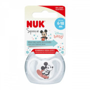 Silikonové šidítko Dudlík Space Disney Mickey Mouse Vel. 6-18 m Nuk