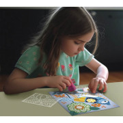 Malování s razítky a šablonami Džungle Créa Lign