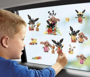 Okenní dekorace Bing Bunny 50 ks samolepek na kartě 16x21 cm