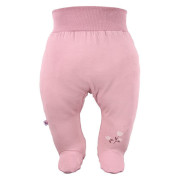 Kojenecké polodupačky Petite růžové květinky Eevi