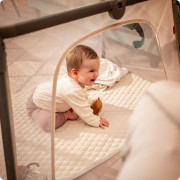 Cestovní postýlka Bleke 2 v 1 Kidnort