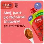 BIO Rajčatové těstoviny se zeleninou 130 g Ella's Kitchen