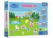 Magnetické puzzle prasátko Peppa a její zábava 12 dílků 
