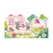 Samolepky Dům 7 předloh Stickers Janod