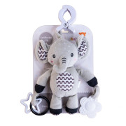 Chrastítko plyš 30 cm závěs na postýlku/kočárek 0 m+ babyted