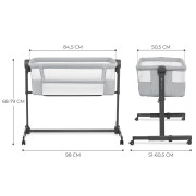 Postýlka dětská polohovatelná Nestee Up2 Kinderkraft