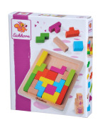 Dřevěná hra skládání tvarů