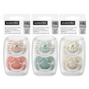 Dudlík SX Pro fyziologický Birdies 18 m+ 2 ks Suavinex