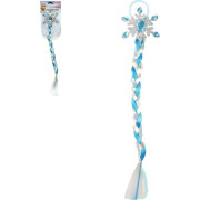 Cop vlasový se sponou na gumičce Ledová princezna