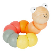 Červ/housenka kloubový dřevo 16 cm