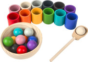 Duhové kuličky a kalíšky 12 barev 2Kids Toys 