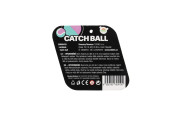 Lambáda/Catch ball hra s míčkem na suchý zip 19 cm zeleno-fialová 