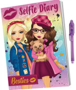 Zápisník s magickým perem Besties Selfie diary A5 50 listů