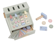 Pokladna se skenerem a čtečkou karet dřevěná Little Dutch