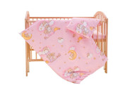 Dětské povlečení 2dílné Mráček 120 x 90 cm růžový