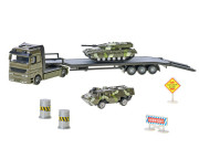 Vojenský transporter kov s obrněnými vozidly na volný chod 