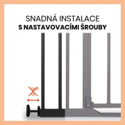 Zábrana Open N Stop 2 rozšíření o 9 cm Hauck