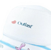 Klobouk tenký Outlast® s UV faktorem 50+ Bílá velryba