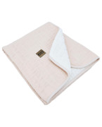 Deka mušelínová s kožešinou 75 x 90 cm Eko