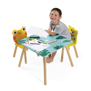 Dřevěný stolek s židlemi Tropik Janod